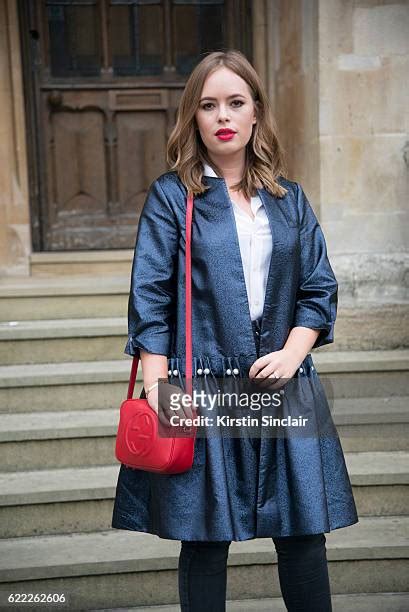 tanya burr gucci bag|Fashion Blogger Tanya Burr wears an Osman coat and a Gucci .